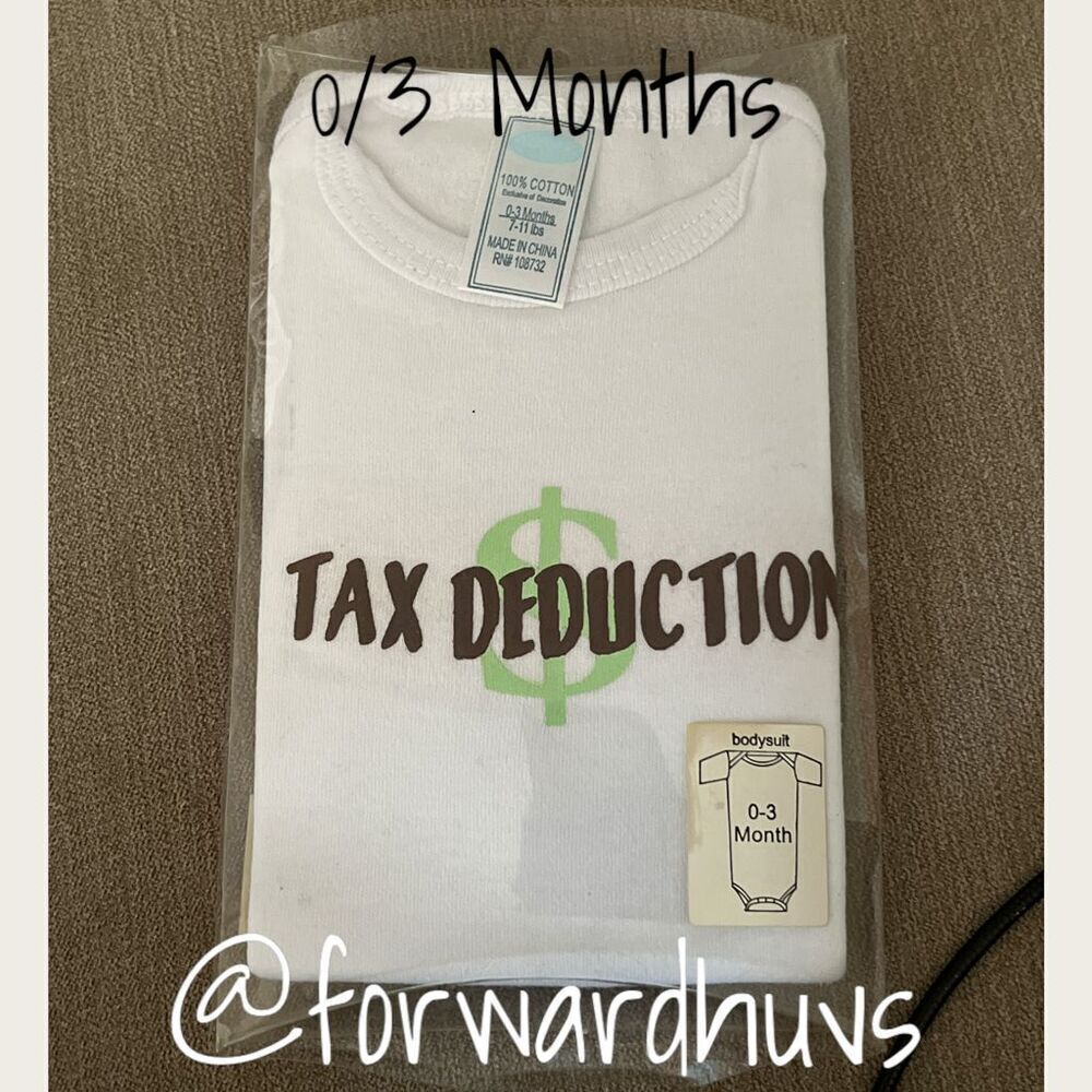 Bundle Sale 3 for $15 |โTax Deduction | Newborn 0/3 Month Bodysuit
